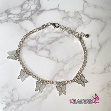 Load image into Gallery viewer, ICED OUT BUTTERFLY ANKLET🦋