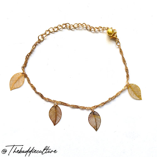 LEAF ANKLET