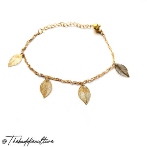 LEAF ANKLET